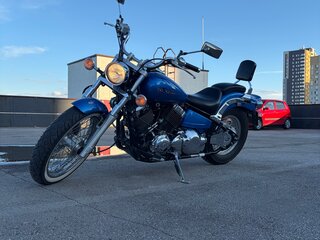 2009 Yamaha XVS650 Drag Star, синий, 499999 рублей, вид 1