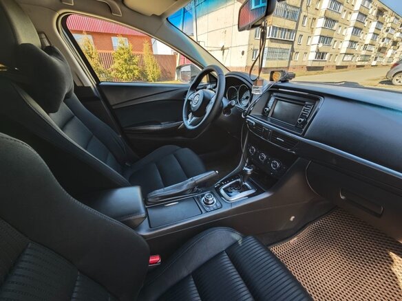 2014 Mazda 6 III (GJ), белый, 1690000 рублей - вид 8