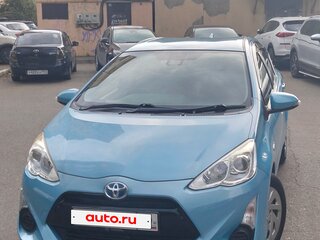 2016 Toyota Aqua I Рестайлинг, голубой, 900000 рублей, вид 2