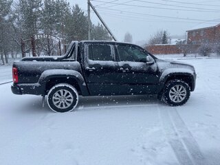 2012 Volkswagen Amarok Double Cab full-time I, чёрный, 1900000 рублей, вид 5