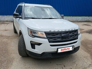 2019 Ford Explorer V Рестайлинг 2, белый, 3000000 рублей, вид 1