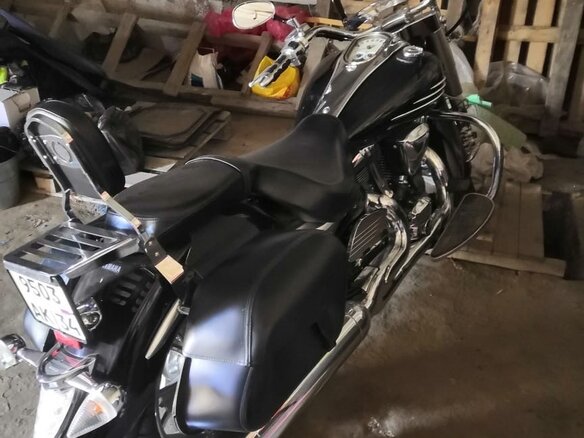 2007 Yamaha XV 1900, чёрный, 1000000 рублей - вид 3