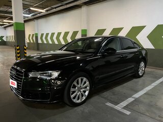 2015 Audi A6 IV (C7) Рестайлинг, чёрный, 2600000 рублей, вид 3