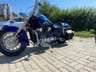 2003 Honda VTX 1800, синий, 690000 рублей, вид 2