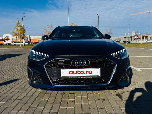 2022 Audi A4 40 TDI V (B9) Рестайлинг, синий, 4500000 рублей