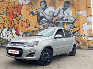 2013 Lada (ВАЗ) Kalina II, серебристый, 390000 рублей, вид 1