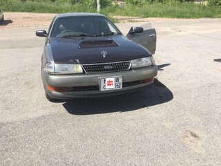 1990 Toyota Carina ED II (T180), серый, 250000 рублей, вид 2