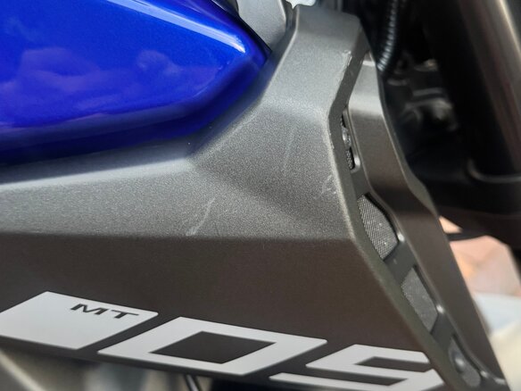 2020 Yamaha MT-09 (FZ-09), синий, 890000 рублей - вид 6