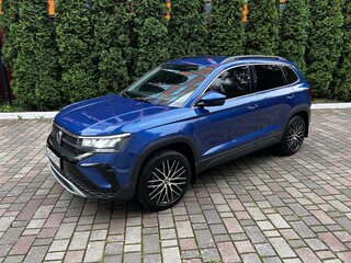 2022 Volkswagen Taos I, синий, 3500000 рублей, вид 1