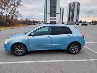 2003 Toyota Corolla Runx IX (E120, E130), голубой, 710000 рублей, вид 5