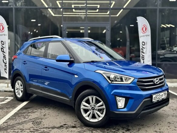 2018 Hyundai Creta I, синий - вид 2