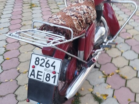 1965 Jawa 250, красный, 150000 рублей, вид 4