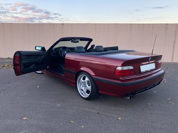 1995 BMW 3 серии 318i III (E36), пурпурный, 1550000 рублей - вид 28