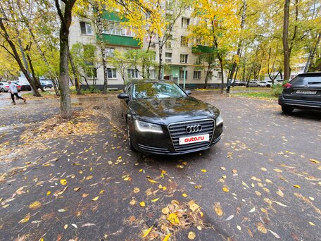 2010 Audi A8 Long III (D4), чёрный, 1280000 рублей, вид 3