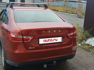 2017 Lada (ВАЗ) Vesta I, красный, 703000 рублей, вид 3