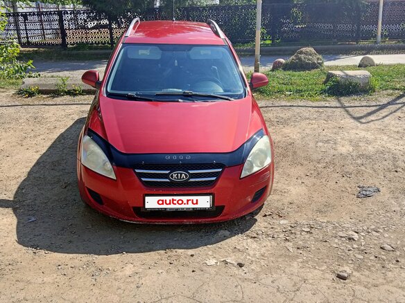 2009 Kia Ceed I, красный, 550000 рублей