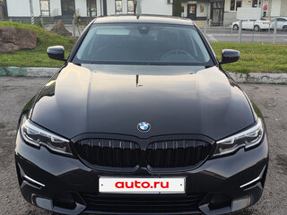 2020 BMW 3 серии 320i VII (G2x), чёрный, 3500000 рублей, вид 4