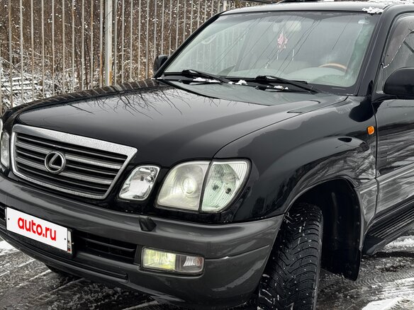 2005 Lexus LX 470 II Рестайлинг, чёрный, 1820000 рублей - вид 6