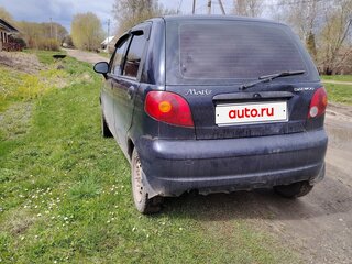 2009 Daewoo Matiz I Рестайлинг, синий, 125000 рублей, вид 4
