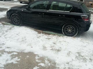 2008 Opel Astra H Рестайлинг, чёрный, 599000 рублей, вид 4