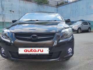 2011 Toyota Corolla Fielder X (E140, E150) Рестайлинг, чёрный, 900000 рублей, вид 2