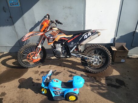 2010 KTM 450 EXC, оранжевый, 480000 рублей, вид 2