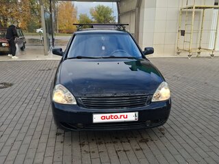 2008 Lada (ВАЗ) Priora I, чёрный, 210000 рублей, вид 1