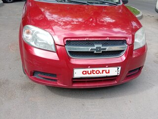 2010 Chevrolet Aveo I Рестайлинг, красный, 300000 рублей, вид 1