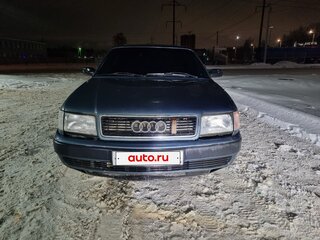 1991 Audi 100 IV (C4), зелёный, 180000 рублей, вид 2