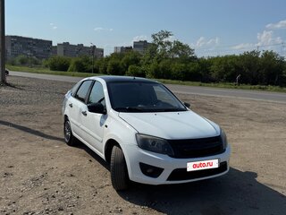 2015 Lada (ВАЗ) Granta I, белый, 400000 рублей, вид 1