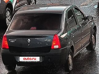 2007 Renault Logan I, серебристый, 220000 рублей, вид 5