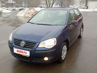 2008 Volkswagen Polo IV Рестайлинг, синий, 1000000 рублей, вид 1