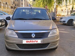 2011 Renault Logan I Рестайлинг, бежевый, 360000 рублей, вид 1