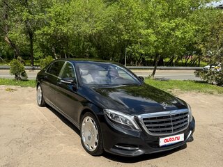 2016 Mercedes-Benz Maybach S-Класс 400 I (X222), чёрный, 4000000 рублей, вид 2