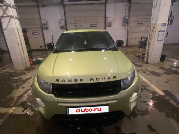 2012 Land Rover Range Rover Evoque 6-speed I, зелёный, 1900000 рублей