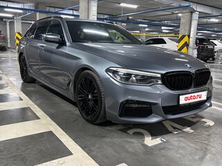 2019 BMW 5 серии 530d xDrive VII (G30/G31/G38), серый, 3600000 рублей, вид 4