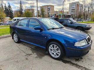 2008 Skoda Octavia I (A4) Рестайлинг, синий, 600000 рублей, вид 4