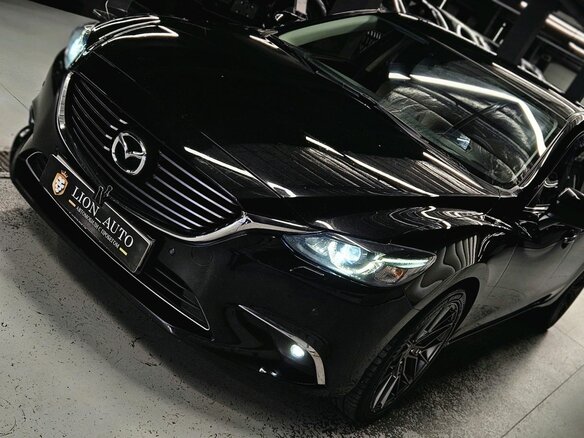 2016 Mazda 6 III (GJ) Рестайлинг, чёрный - вид 3