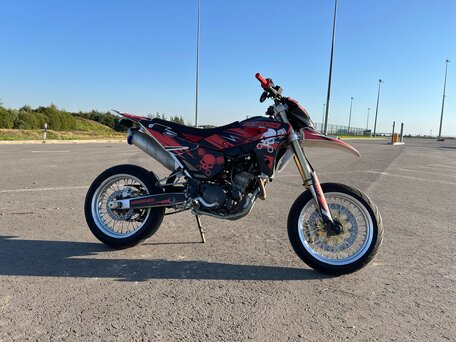 2007 Husqvarna SM 610, красный, 360000 рублей, вид 2