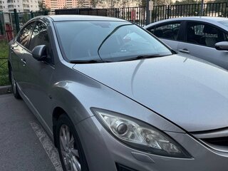 2011 Mazda 6 II (GH) Рестайлинг, серебристый, 900000 рублей, вид 2