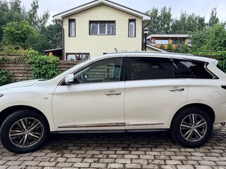 2019 Infiniti QX60 I Рестайлинг, белый, 2800000 рублей, вид 5