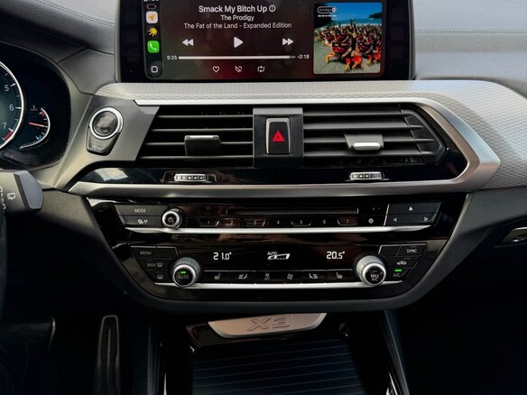 2017 BMW X3 30i xDrive III (G01), синий, 3149000 рублей - вид 11