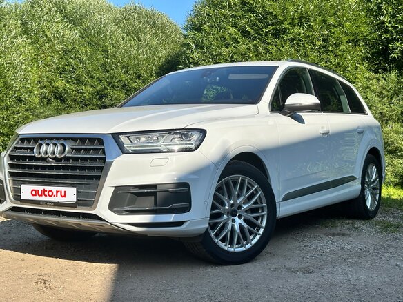 2016 Audi Q7 II (4M), белый, 4950000 рублей