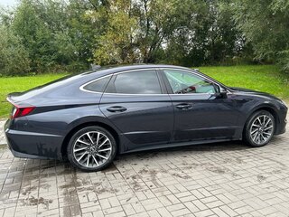 2021 Hyundai Sonata VIII (DN8), синий, 2650000 рублей, вид 3