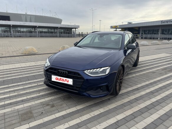 2020 Audi A4 35 TFSI V (B9) Рестайлинг, синий, 3420000 рублей - вид 17