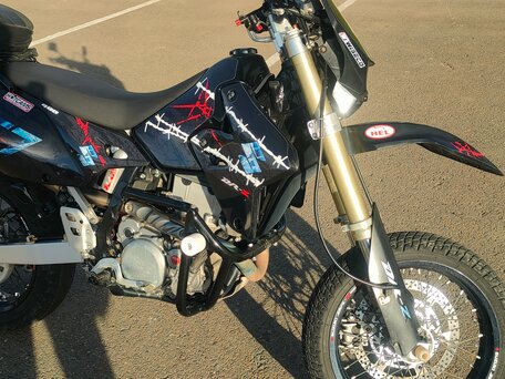 2008 Suzuki DR-Z 400 SM, чёрный, 500000 рублей, вид 2