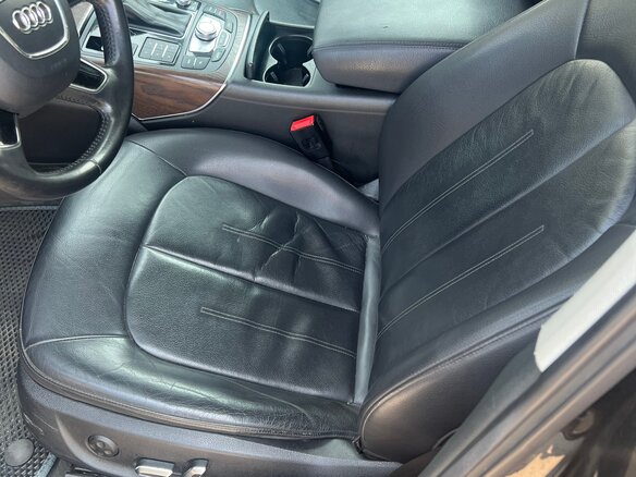 2015 Audi A6 IV (C7) Рестайлинг, чёрный, 1300000 рублей - вид 7