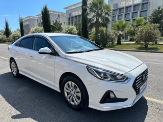 2018 Hyundai Sonata VII (LF) Рестайлинг, белый, 1380000 рублей, вид 5