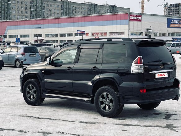 2008 Toyota Land Cruiser Prado 120 Series Рестайлинг, чёрный, 2900000 рублей - вид 6