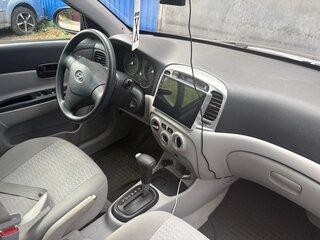 2007 Hyundai Verna II, чёрный, 470000 рублей, вид 2